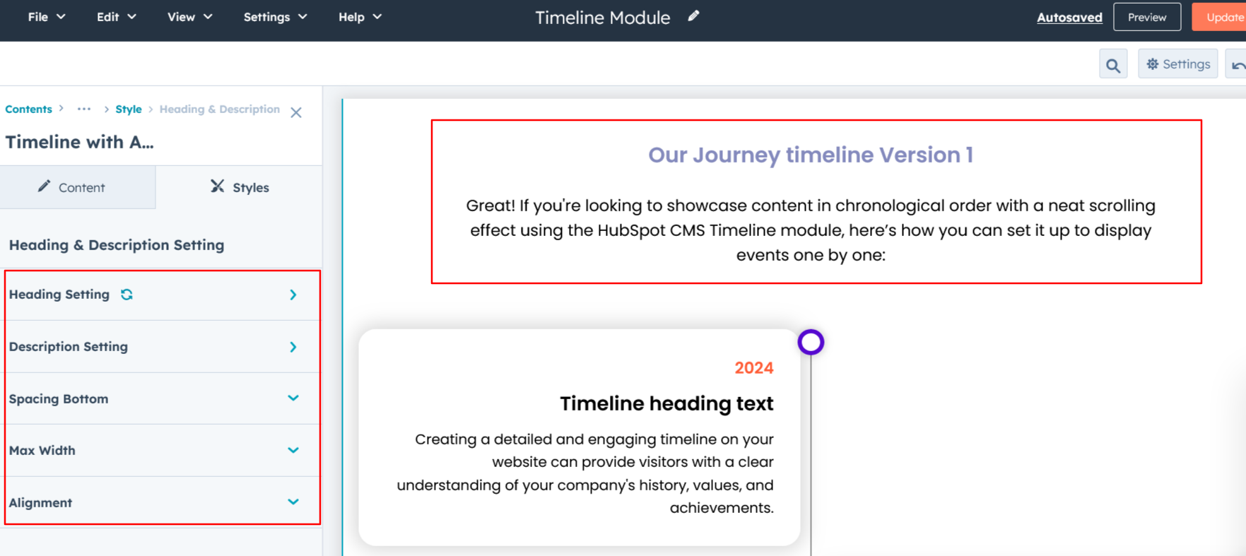 Edit-Page-Timeline-Module